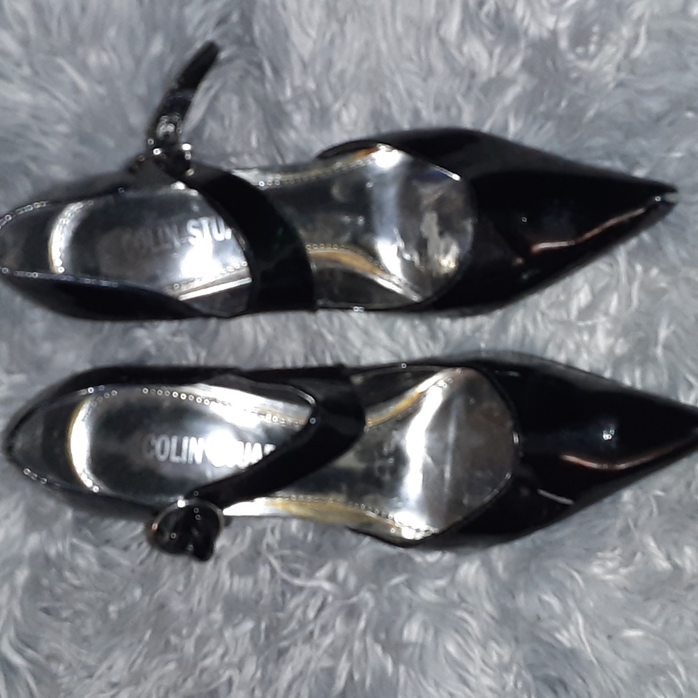Colin Stuart Black Patent leather heels